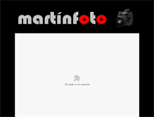 Tablet Screenshot of martinfoto.es